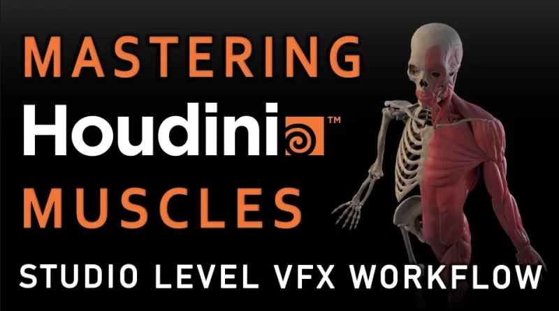 Houdini 肌肉控制大师课：工作室级别的VFX工作流程