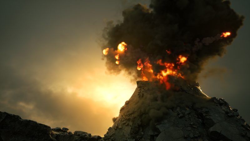 ue火山爆发素材包