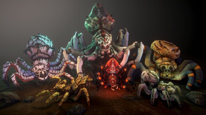 Spiders pack  蜘蛛包