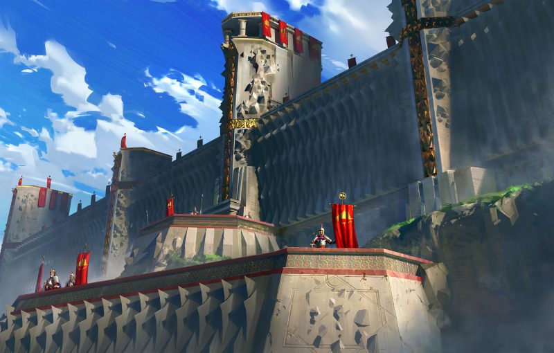Blender三辅二Riot风概念场景美术