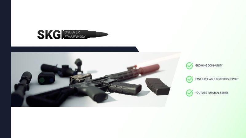FPS 第一人称射击游戏框架 (SKG 射击游戏框架 V2)