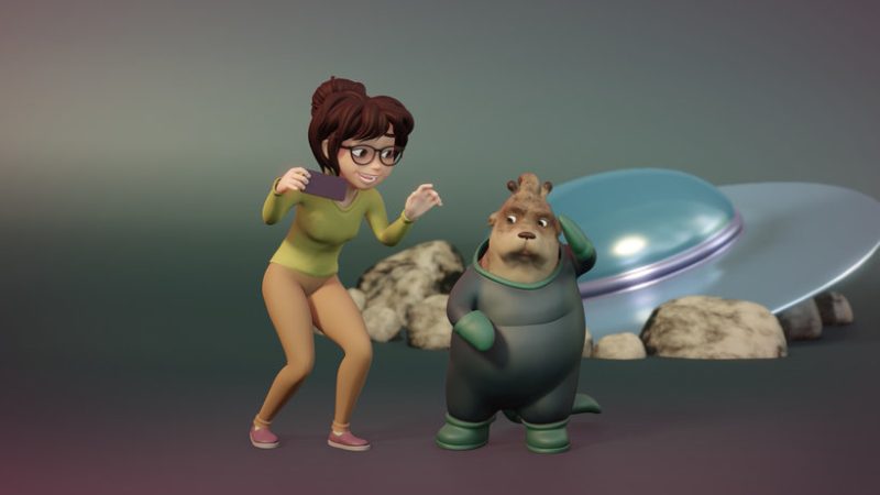 Blender3D卡通角色动画制作基础到高阶