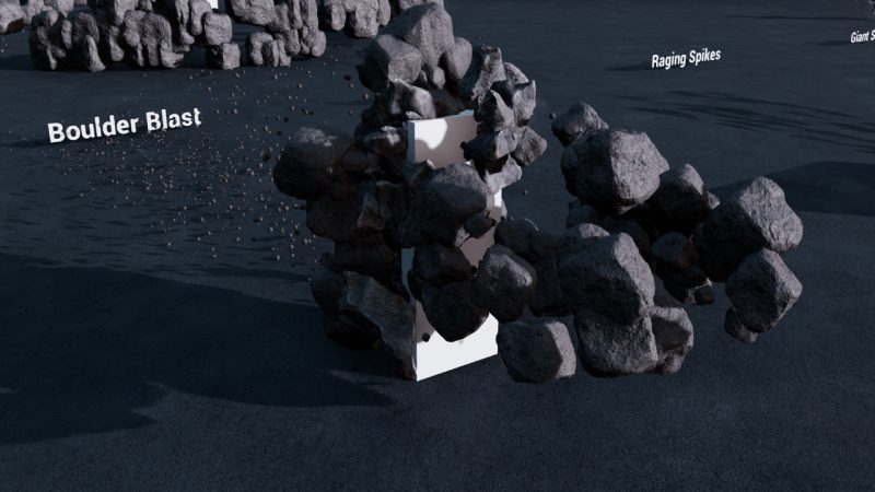 大地魔法法术特效 – Earth Magic Spells Niagara FX