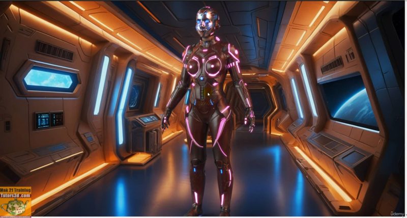 从AI到3D，3ds max Cyborg制作