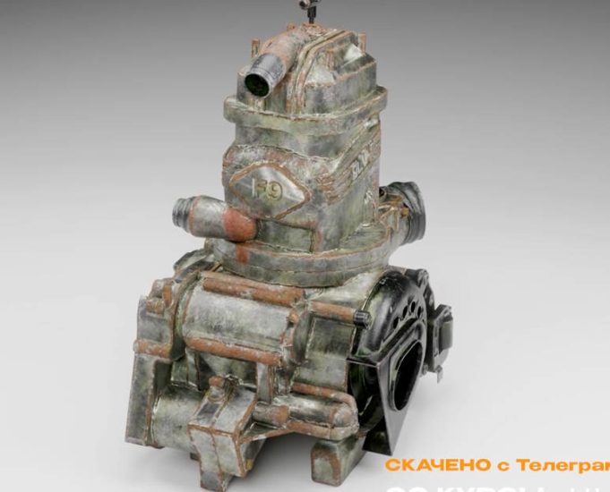 在 Blender 中创建旧引擎 ⏐ Substance Painter