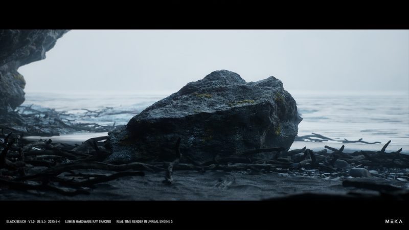 黑沙滩 – 冰岛 – Black Beach – Iceland
