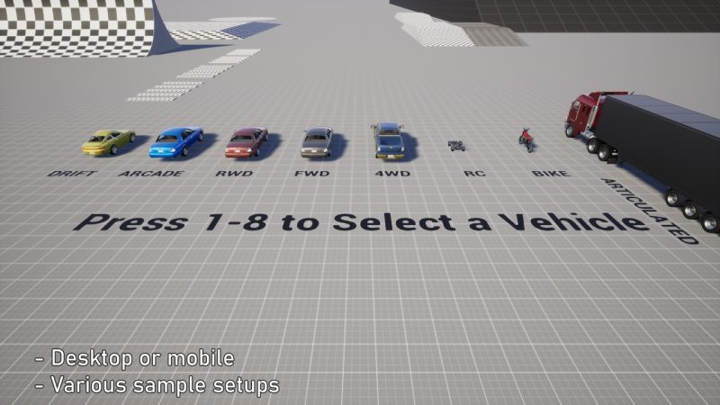 FGear 载具物理系统 – FGear Vehicle Physics