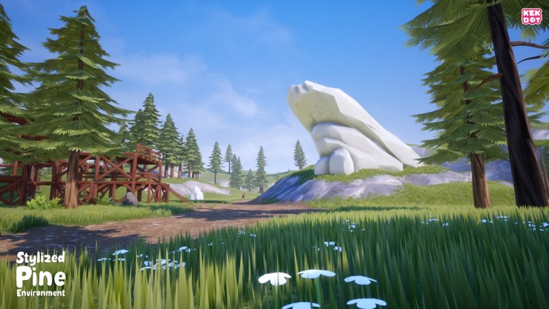 风格化的 Pine 环境 – 构建模块化堡垒 – 由 Kekdot 提供