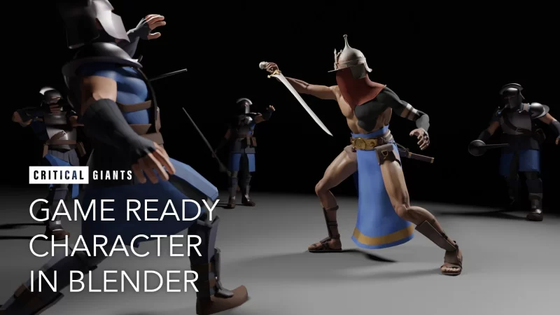 (中文字幕)Blender创作游戏角色