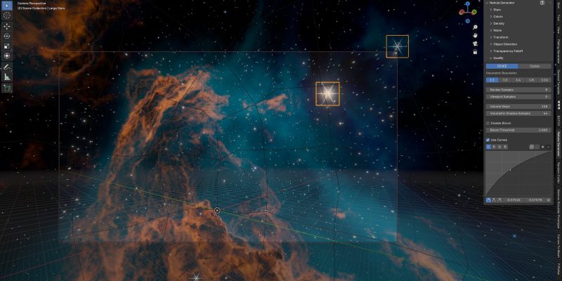 blender Nebula Generator v3.01