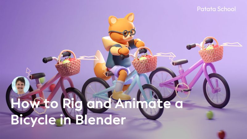 (中文字幕)如何在 Blender 中装配自行车