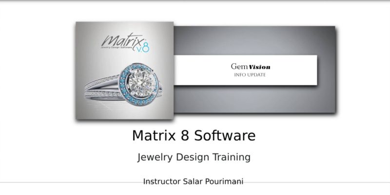 使用 Matrix 软件进行珠宝设计