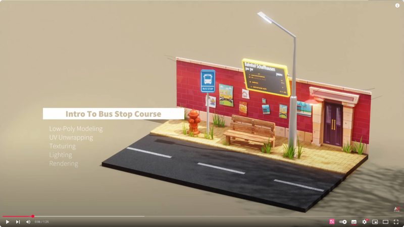 在 Blender 中创建模型并结合 2D 和 3D