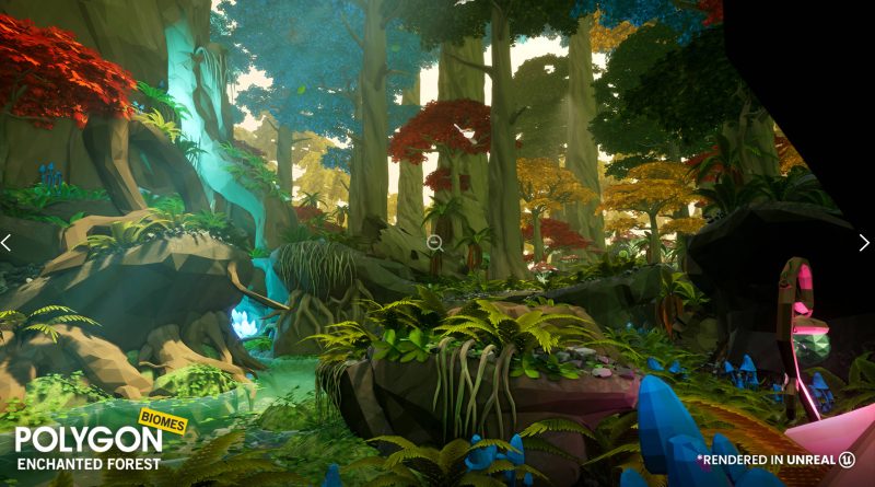 POLYGON – 魔法森林 – 自然生物群落