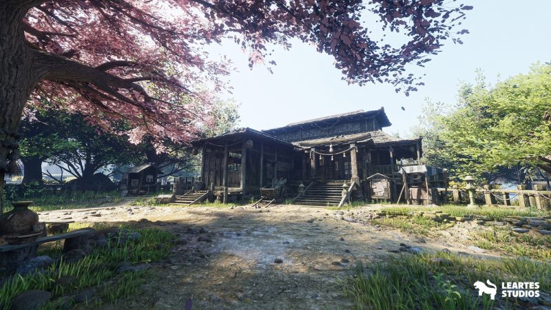 日本封建村庄环境（日本中世纪日本日本封建3D）