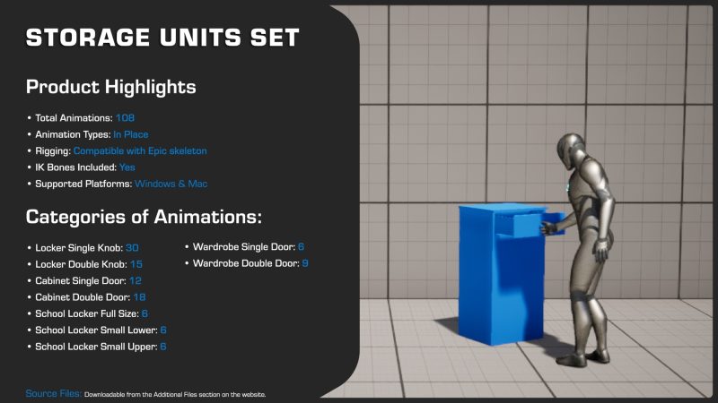 Storage Units Set  存储单元组