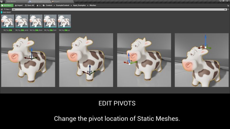 用于静态网格的 Easy Pivot 工具