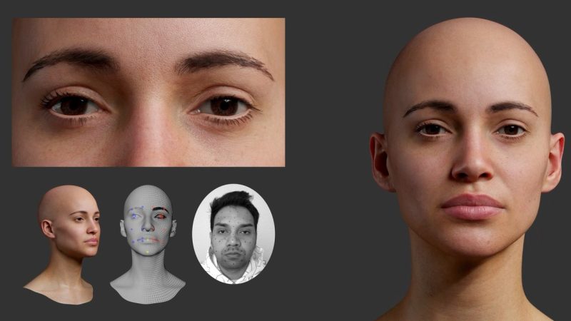 Gnomon 研讨会 – 用于面部动作捕捉的 FACS 绑定 – Maya 和 Marmoset Toolbag 工作流程