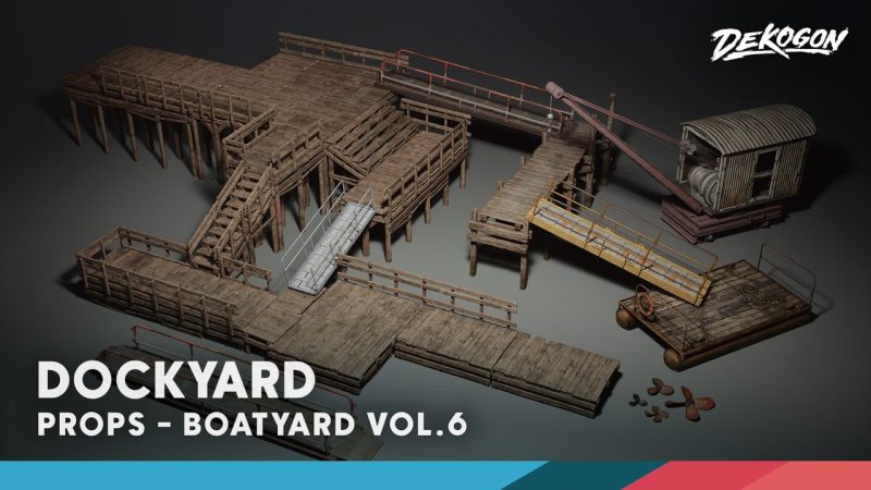 模块化船坞资产包 VOL.6 – Boatyard VOL.6