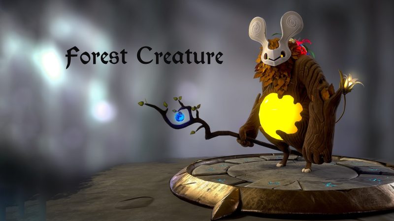 森林生物角色模型 – Forest Creature