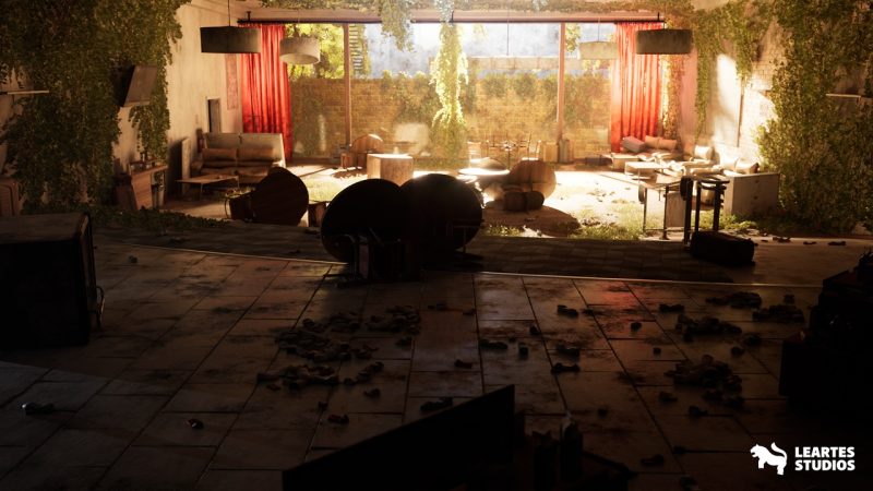 末日废墟咖啡馆 – Post Apocalyptic Coffee Shop