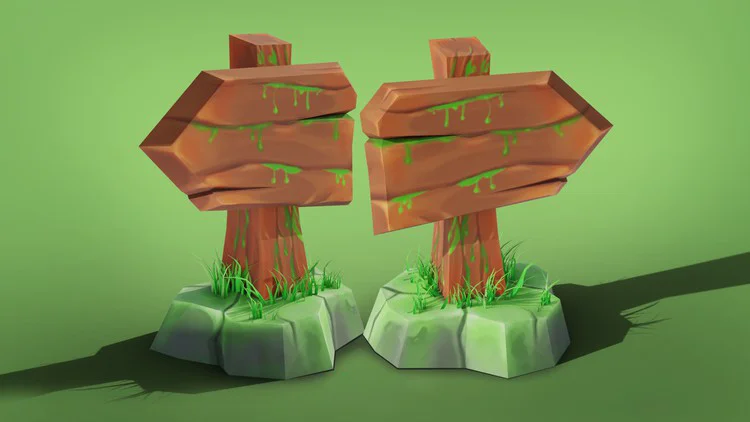 (中文字幕)Blender+PS手绘贴图低多边形建模教程 Udemy – Hand-Paint Complete Guide Combine Blender & Photoshop