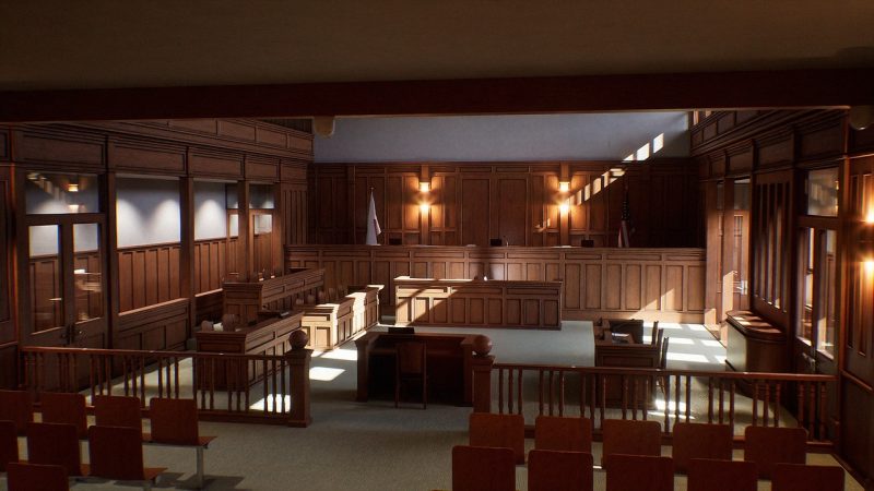 法庭场景 – Courtroom Environment