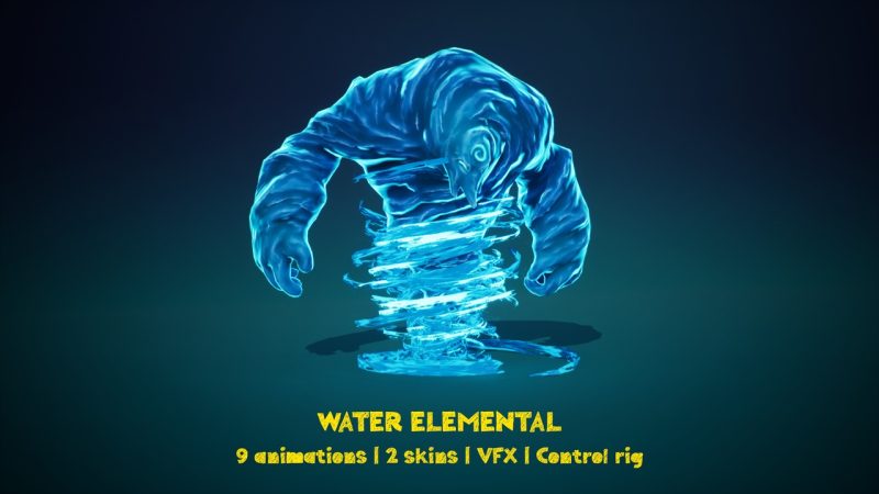 水元素角色 – Water Elemental