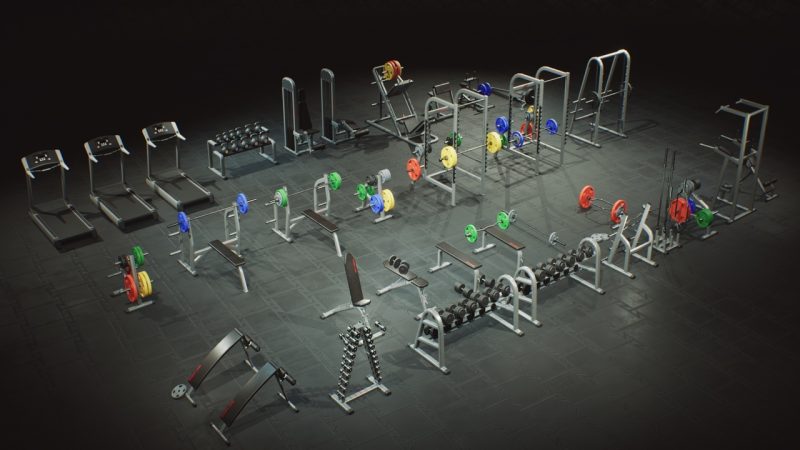 健身房道具包 – Gym Props PACK