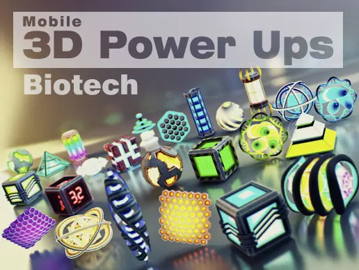 Unity Asset Mobile Power Ups Biotech v1.02