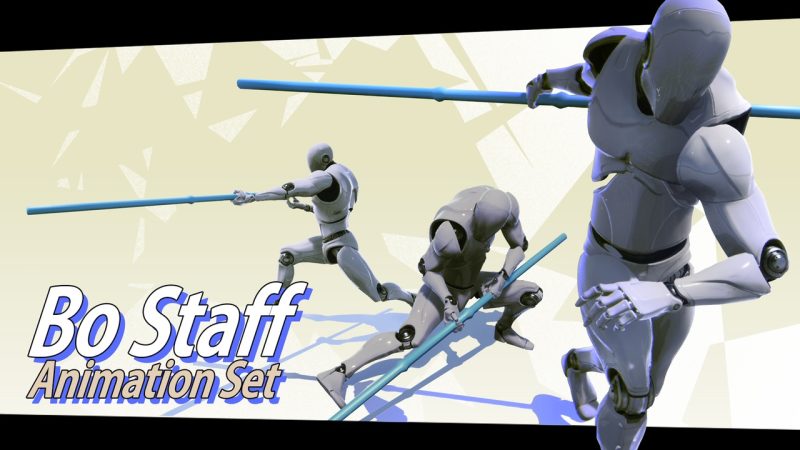 长棍动画套装 – BoStaff AnimSet