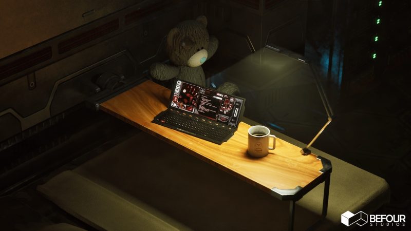 科幻工程师房间环境 – SciFi Engineer’s Room Environment