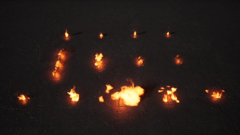 火焰特效VDB资源包 – Fire FX VDB