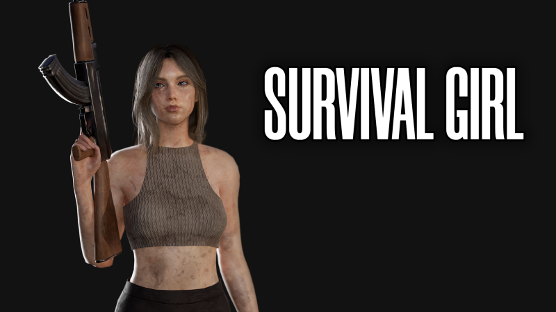 可定制生存女孩角色模型 – Customizable Survival Girl