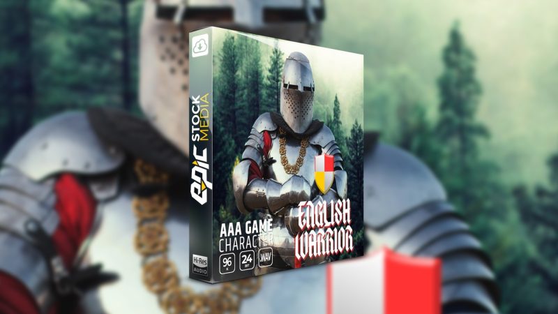 AAA游戏角色英语战士音效库 – AAA Game Character English Warrior Sound Effects