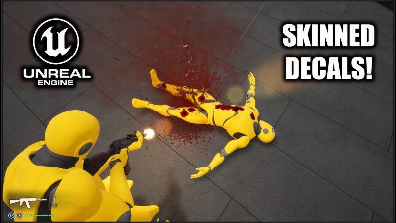 蒙皮贴花组件 – Skinned Decal Component