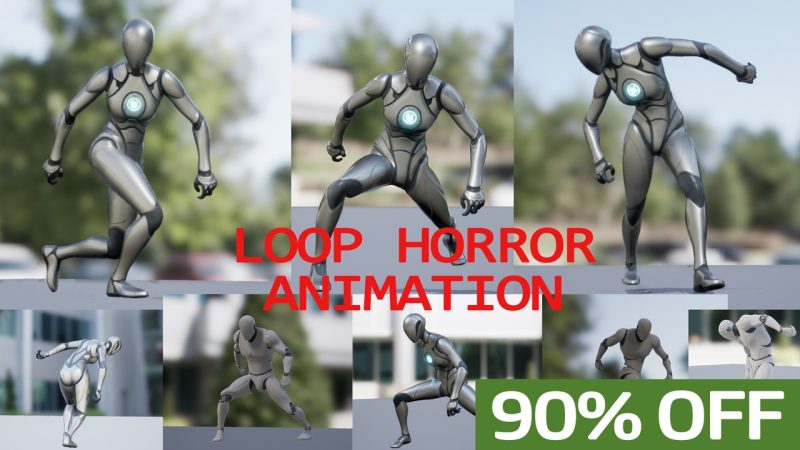 循环恐怖动画集 – Loop Horror Animations