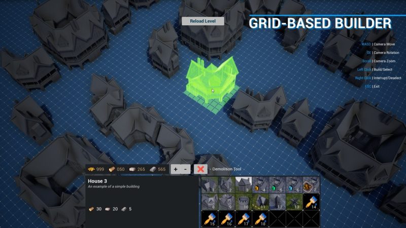 网格建造系统 – Grid-Based Builder
