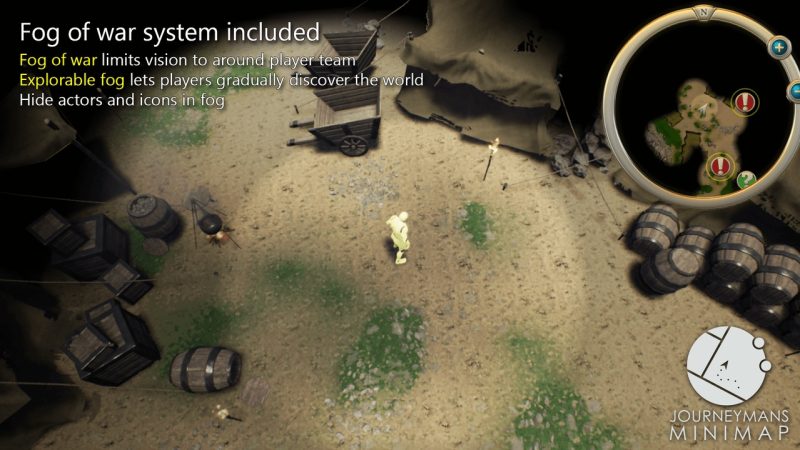 旅行者的迷你地图插件 – Journeyman’s Minimap