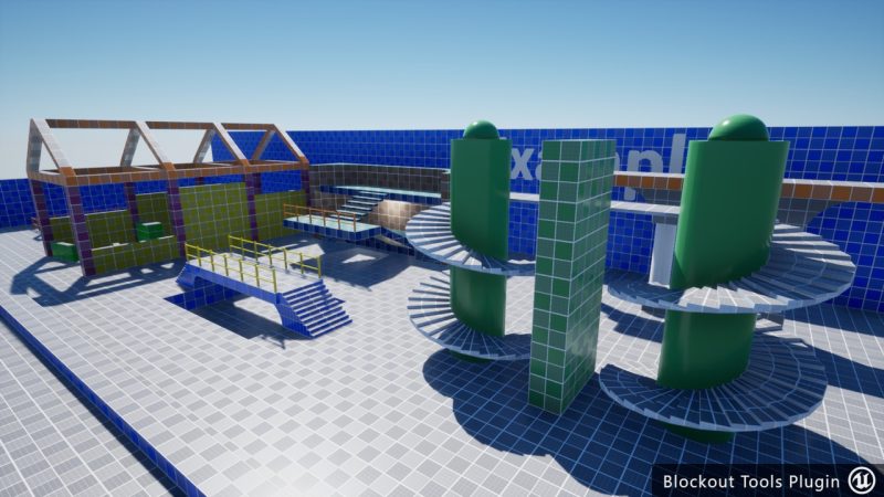 关卡原型/UE建模神器 – Blockout Tools Plugin