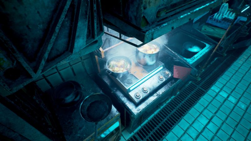 科幻厨房场景 – Sci-Fi Kitchen