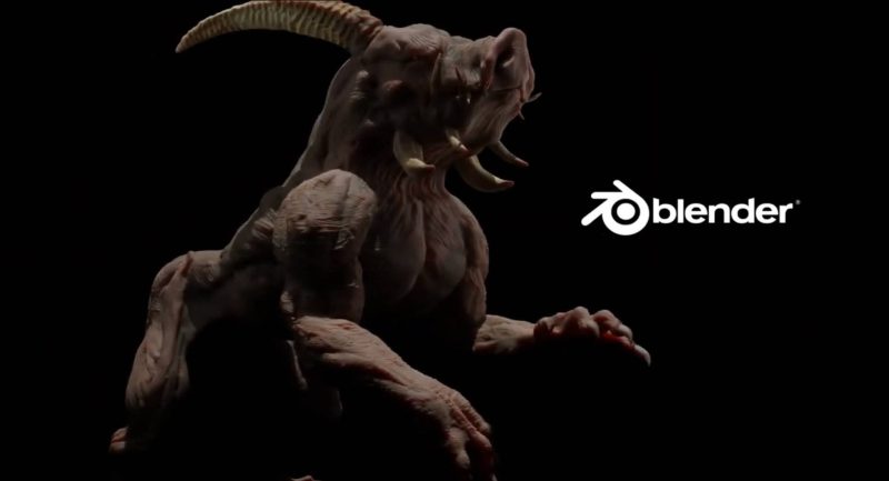 学习如何在 Blender 中雕刻生物
