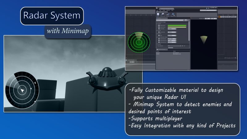 雷达系统与小地图 – Radar System with Minimap