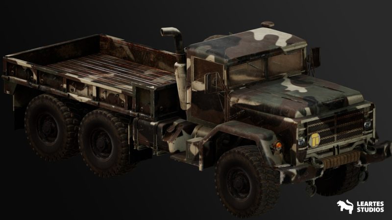 军用卡车模型 – Military Truck