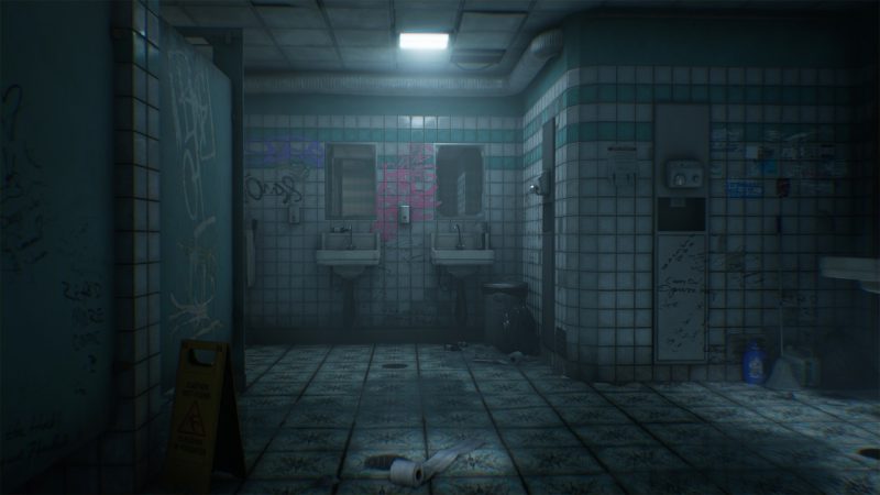公共男卫生间场景 – Mens Room
