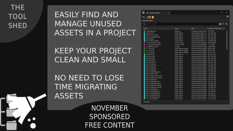 项目资产清理工具 – Assets Cleaner – Project Cleaning Tool