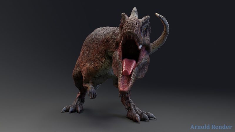 角鼻龙精简版 – Ceratosaurus Lite Version