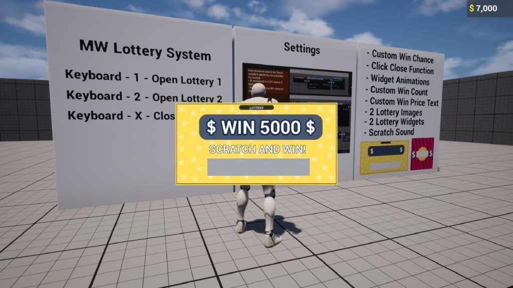 刮刮乐抽奖系统 – Scratch Card Lottery System-CG教程网