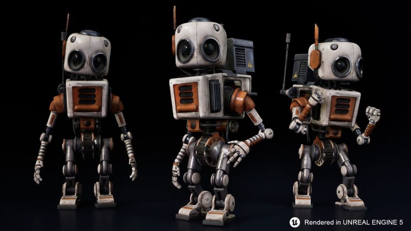 机器人罗比01模型 – Robot Robbie 01