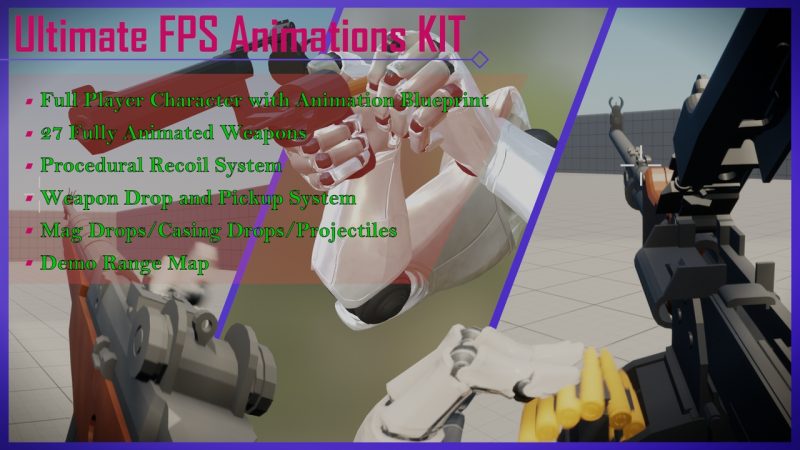 终极FPS动画包 – Ultimate FPS Animations Pack